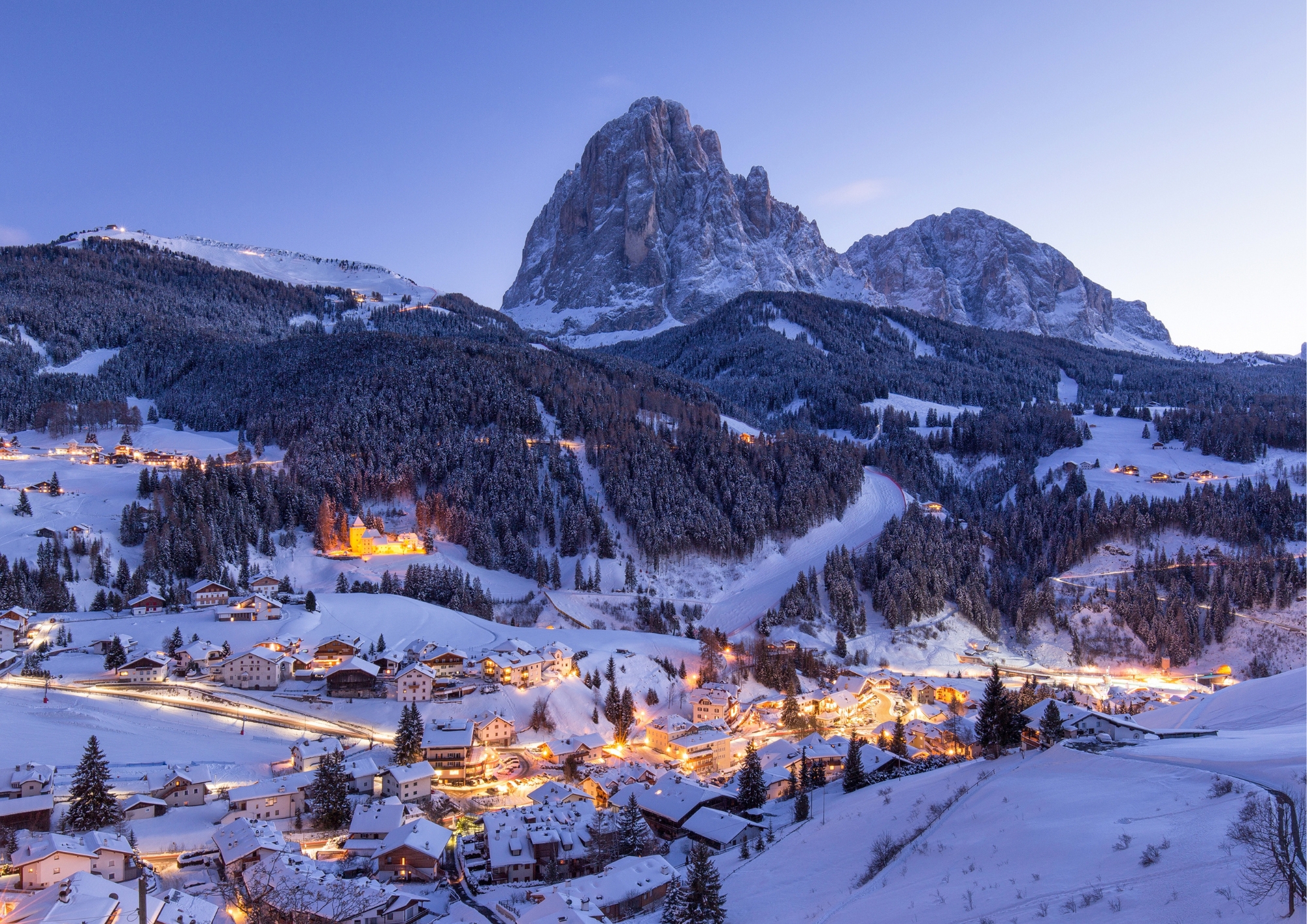 Dolomity s knihovnou